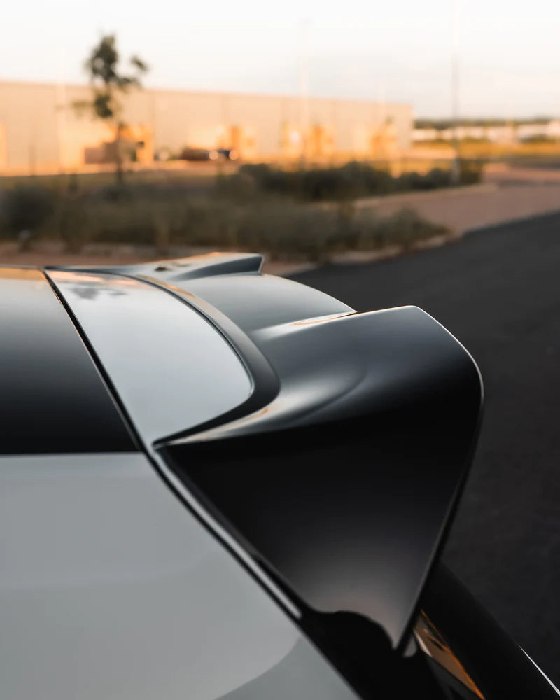 VW GOLF, GOLF GTI & GOLF R MK7 / MK7.5 EVO-1 GLOSS BLACK REAR SPOILER BY ZAERO (2013-2020)