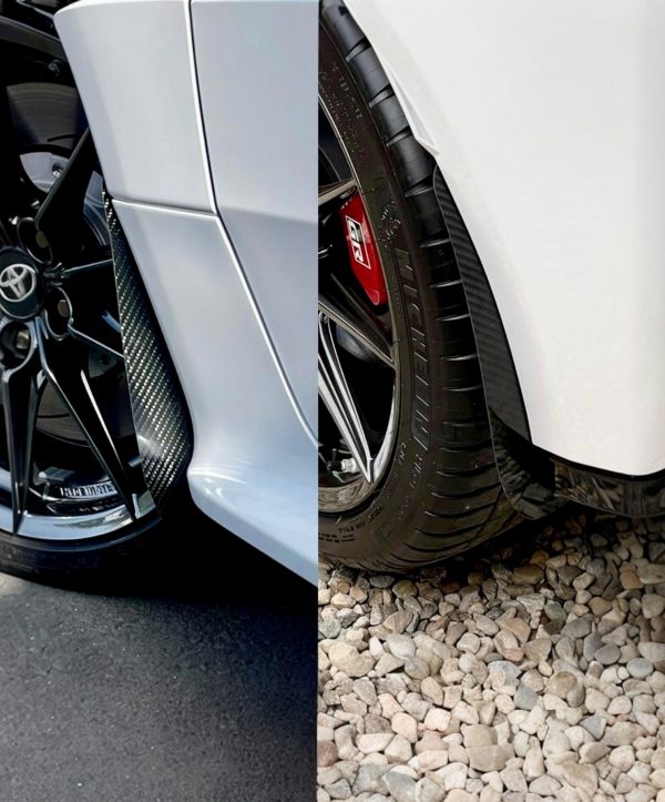 YARIS GR ARCH GUARDS – MUDFLAPS FOR TOYOTA GR YARIS RALLY PROTECTION