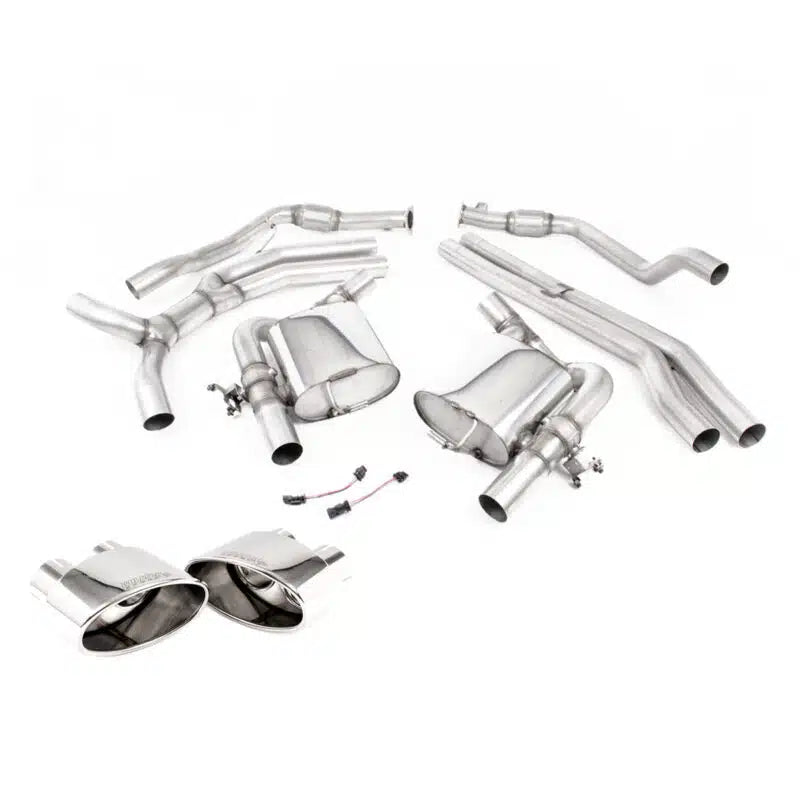 Milltek Audi RS5 (B9.5) 2.9 V6 Turbo Sportback Non-Resonated Cat-Back