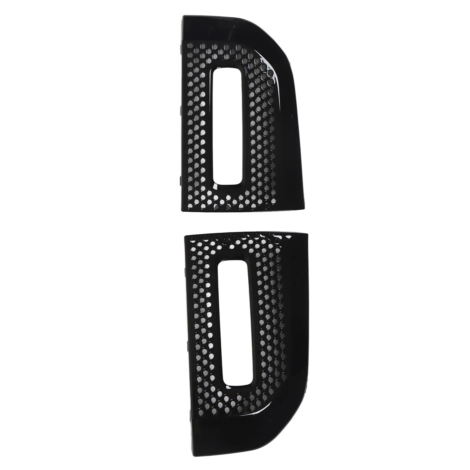 Land Rover Defender 90 110 130 Gloss Black Replacement Fog Light Trim (2020-2024)