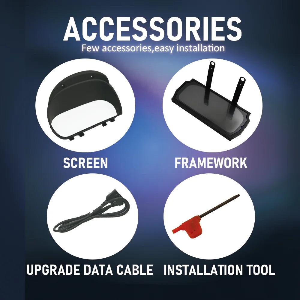 DIVEYE - BMW 1 Series F20/F21 LCI Facelift LCD Screen Virtual Cockpit Dashboard Cluster Kit (Plug & Play)