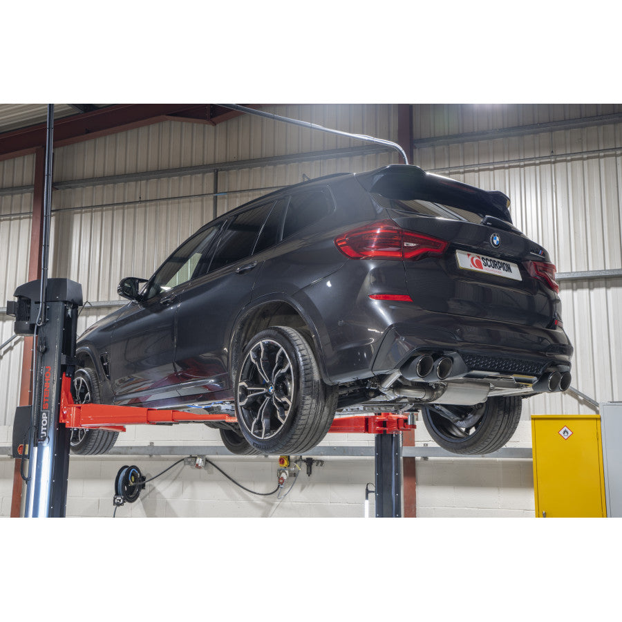 BMW X3M Scorpion Half System