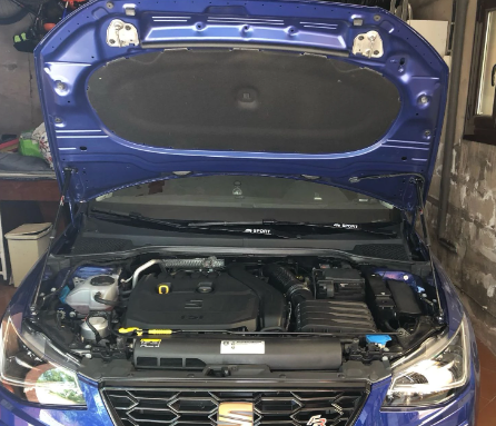 SEAT Ibiza MK5 6F Gas Bonnet Struts (2017-2020 Models)