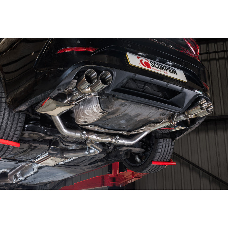 Scorpion Non-resonated gpf-back system Leon ST VZ 4Drive 2.0TSI DSG