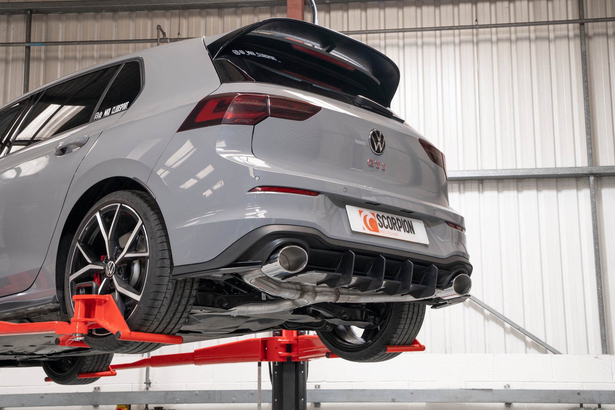 Volkswagen Golf MK8 GTI Scorpion GPF Back