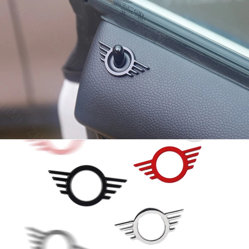 MINI Door Lock Pin Surround Decorative Trim - Cross Compatible