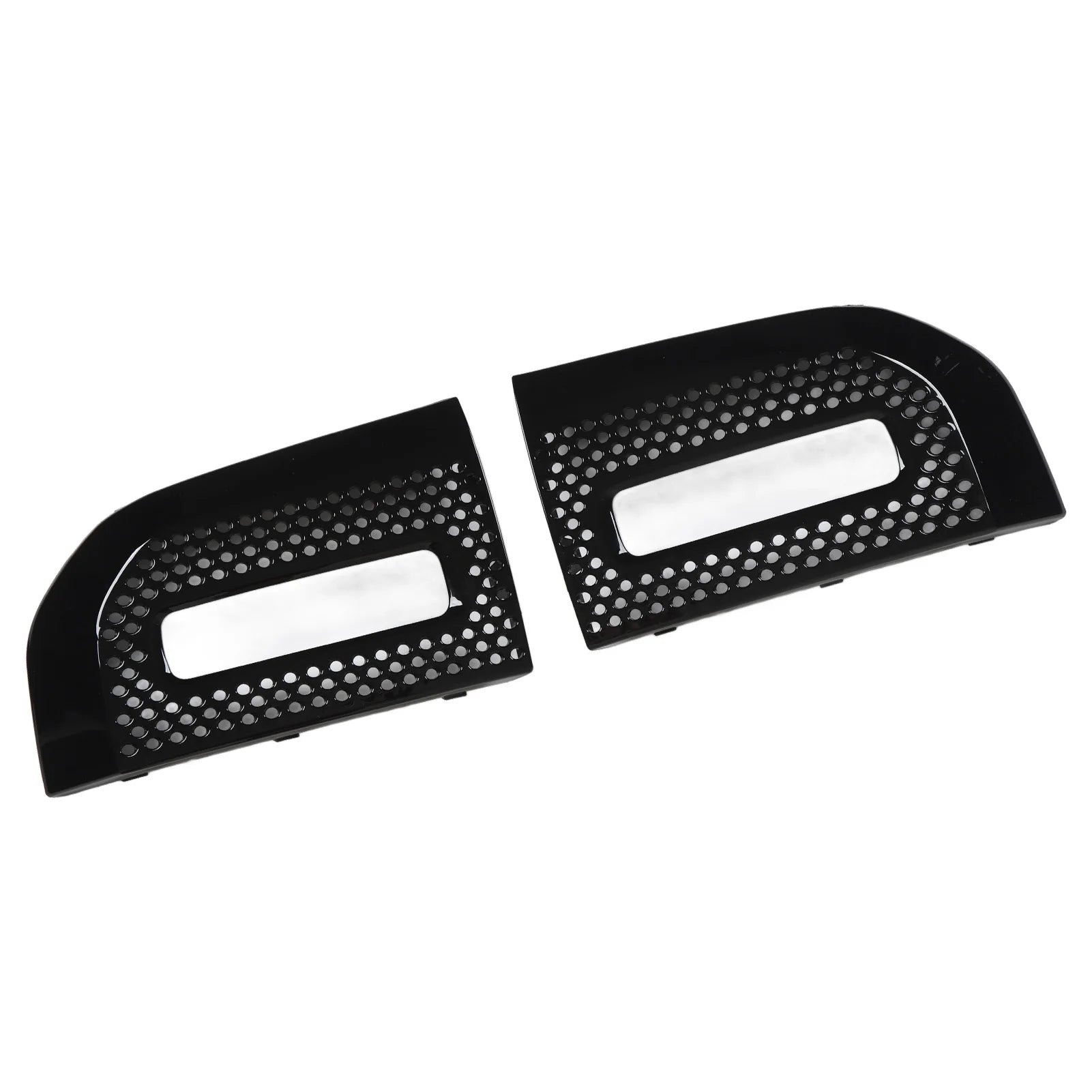 Land Rover Defender 90 110 130 Gloss Black Replacement Fog Light Trim (2020-2024)