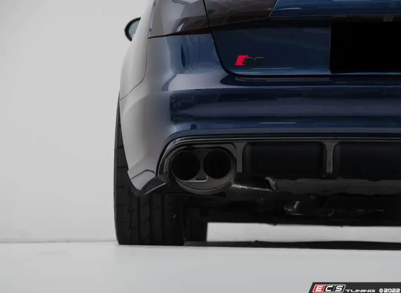 ECS Rear Diffuser in Gloss Black - Audi S6 C7 Pre-Facelift (2012-2015)