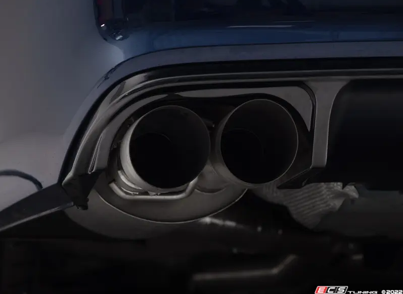 ECS Rear Diffuser in Gloss Black - Audi S6 C7 Pre-Facelift (2012-2015)