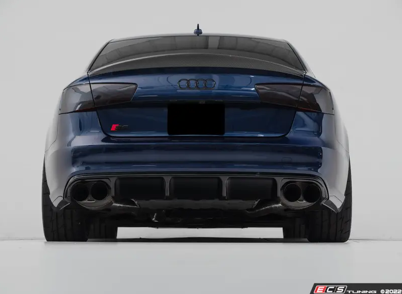 ECS Rear Diffuser in Gloss Black - Audi S6 C7 Pre-Facelift (2012-2015)