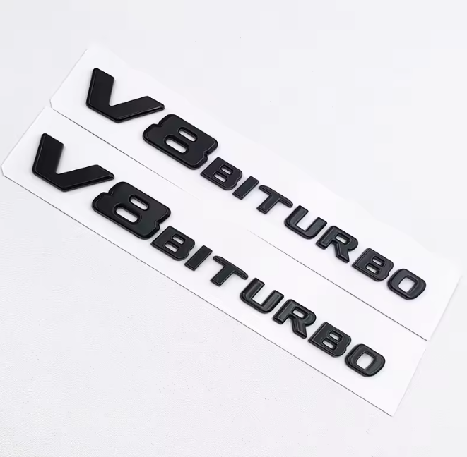 Mercedes V8 Biturbo Boot Decal