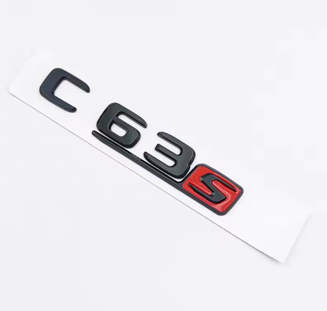 Mercedes C63s Boot Decal