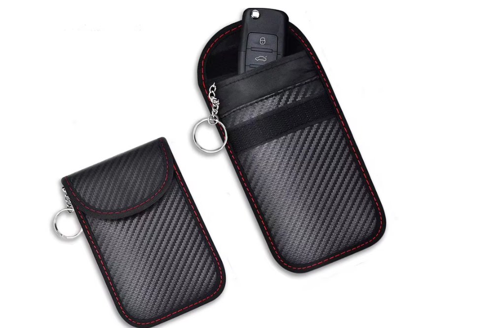 Car Key RFID / FARADAY Signal Blocker Anti Theft Pouch