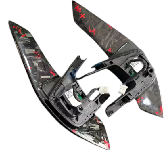 Volkswagen Golf / Polo / Scirocco DSG Forged Carbon Replacement Paddle Shifter Extensions (2013-2021 Models)