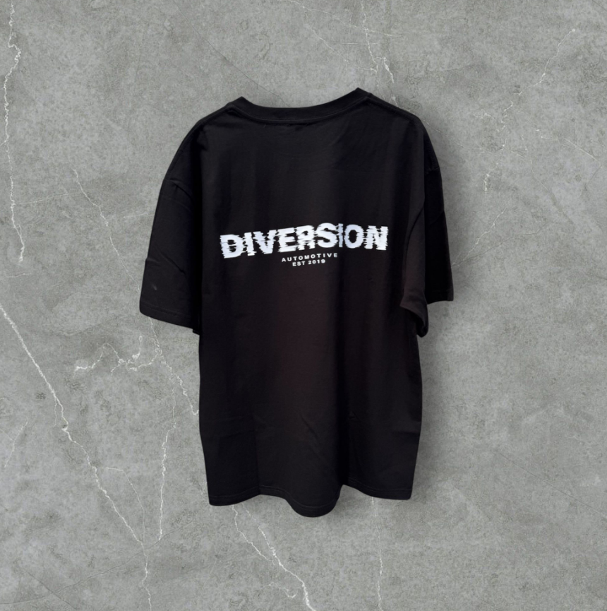 ‘DIVERSION' Glitch Branded T-Shirt (UNISEX)