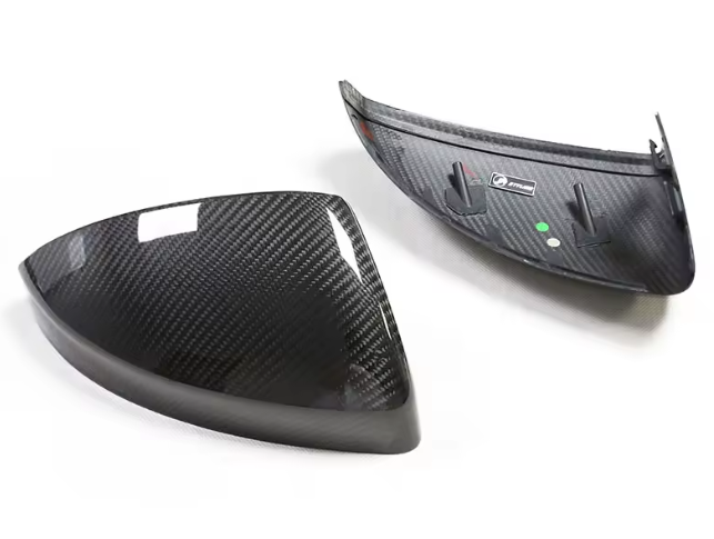 Audi TT MK3 8S Genuine Dry Carbon Mirror Covers With Lane Assist (2015+Models)