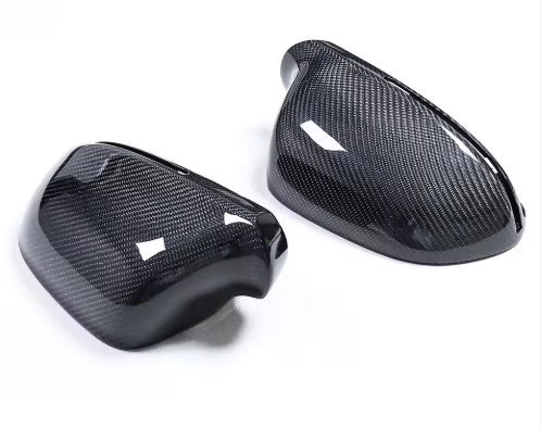 Audi B8 Carbon Fibre Mirror Cover Replacements (Multiple Models | 2008-2016)