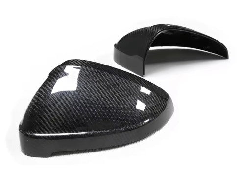 Audi A4/A5, S4/S5 & RS4/RS5 B9 Genuine Dry Carbon Fibre Replacement Mirror Covers (2016+)