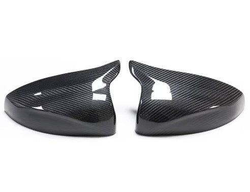 Audi A3 / S3 / RS3 8V M Style Genuine Carbon Fibre Mirror Replacement Covers (2013 - 2020 Models)