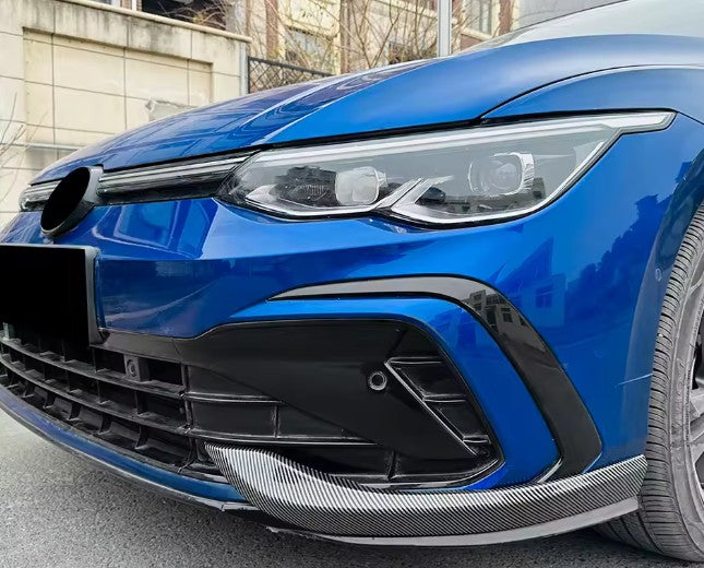 Volkswagen Golf MK8 | R / R-Line | GTI / Clubsport | Front Bumper Canards