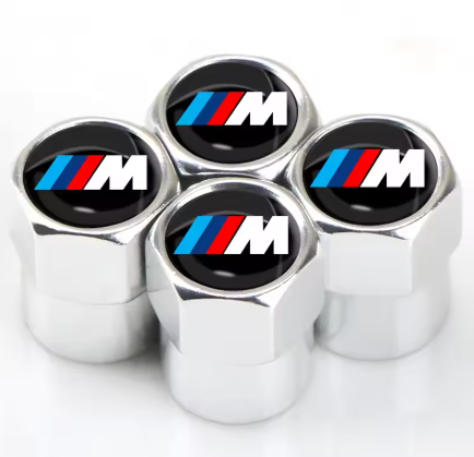 BMW Valve Stem Cap Set (Multiple Options)