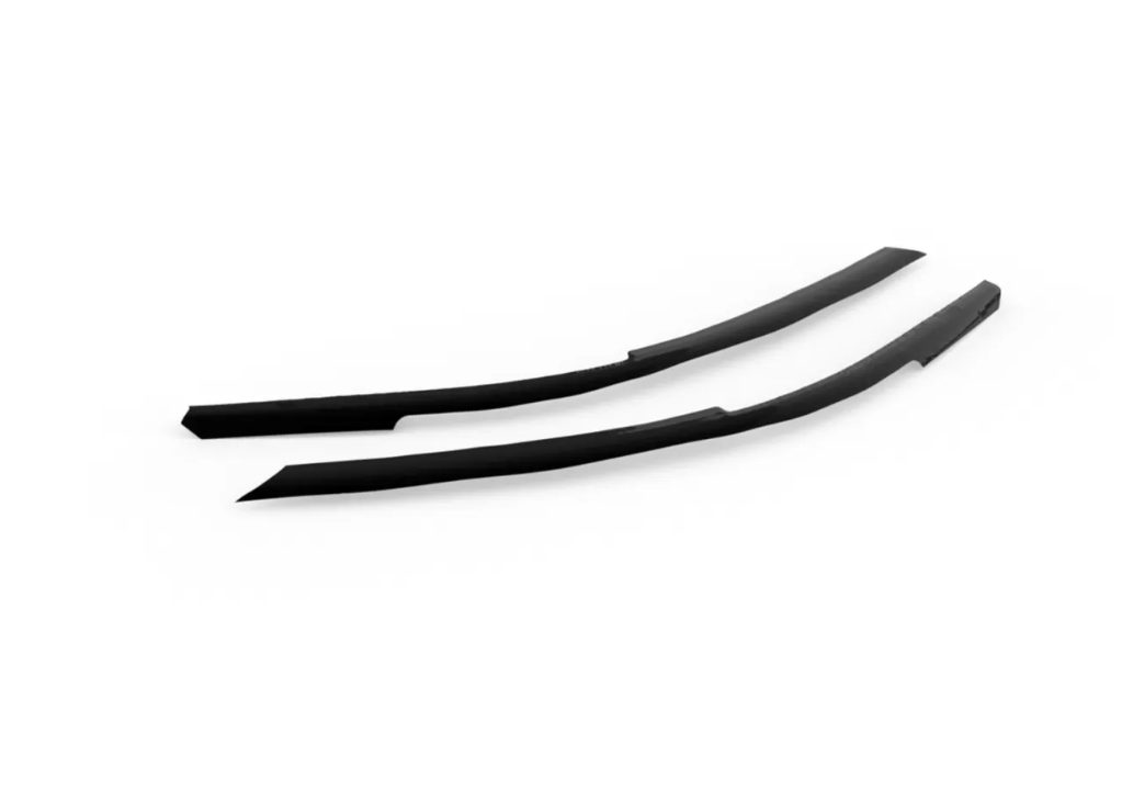 Volkswagen Golf MK8 Gloss Black Headlight Eyebrows (2020+ Models)