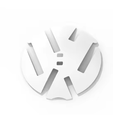 Volkswagen Polo MK5 6R / 6C Gloss Black & White Rear Boot Replacement Badge (2009 - 2017 Models)