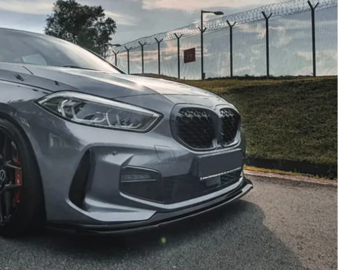 **CLEARANCE** - BMW 1 Series F40 Front Lip / Splitter (2020+) (Gloss Black)