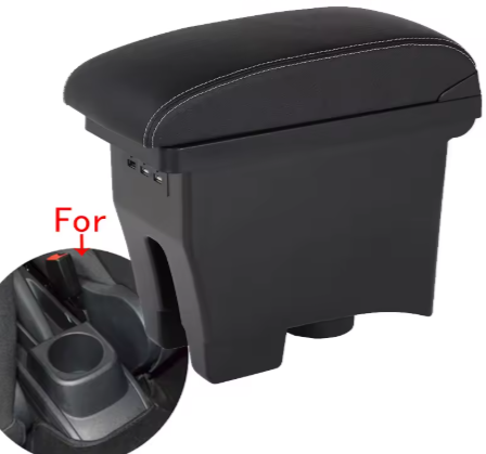 Volkswagen Polo MK5 6C Centre Armrest With Storage & USB Ports