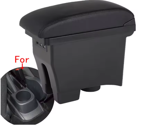 Volkswagen Polo MK5 6C Centre Armrest With Storage & USB Ports