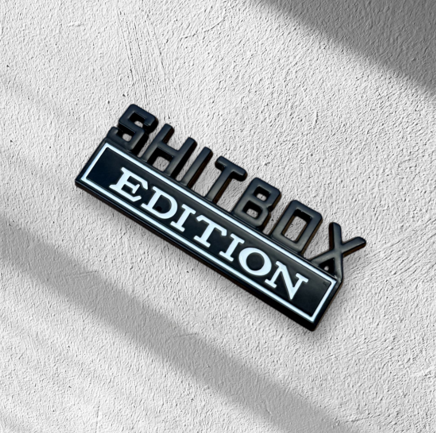 SH#T Box Edition Boot Badge