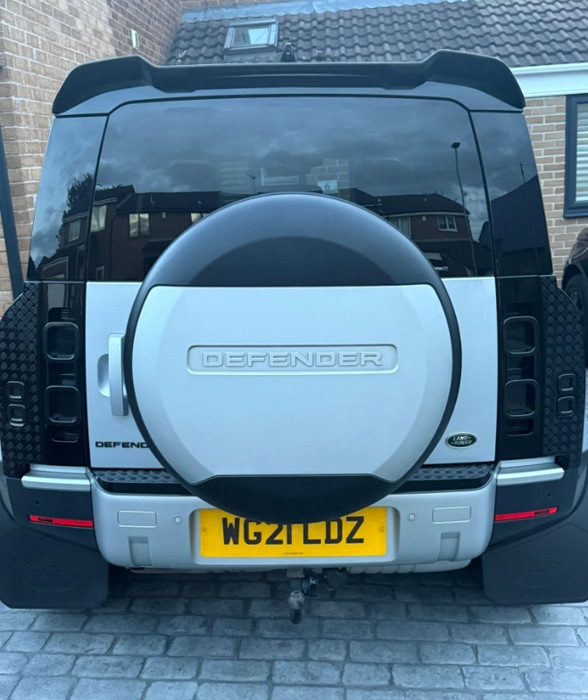 Land Rover Defender 90/110 Tail Light Smoked Covers (2020-2022)