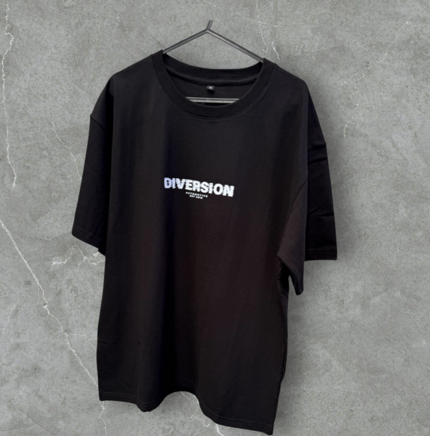 ‘DIVERSION' Glitch Branded T-Shirt (UNISEX)