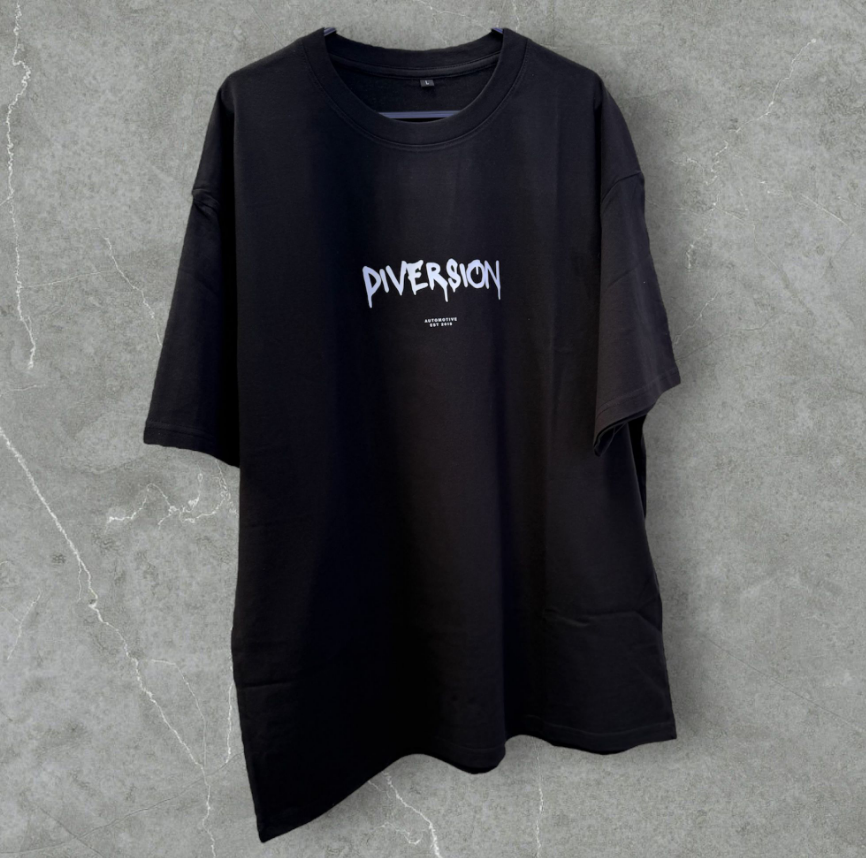 ‘DIVERSION' Dripping Branded T-Shirt (UNISEX)