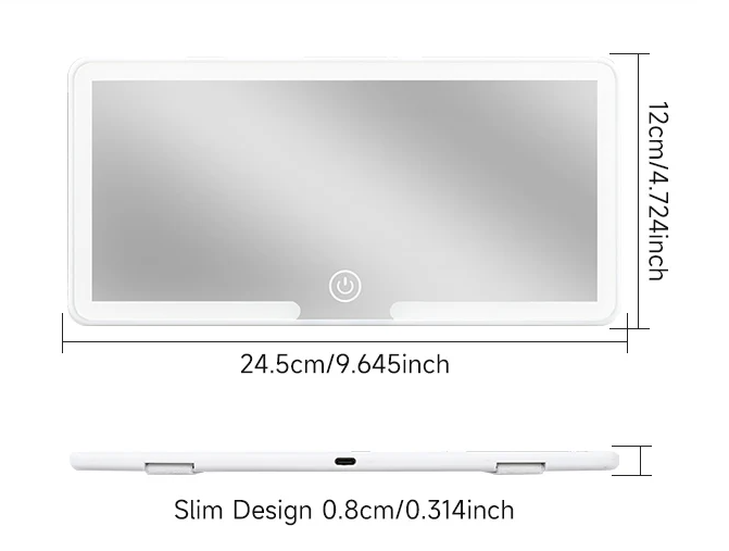 Sun Visor Vanity LED Mirror