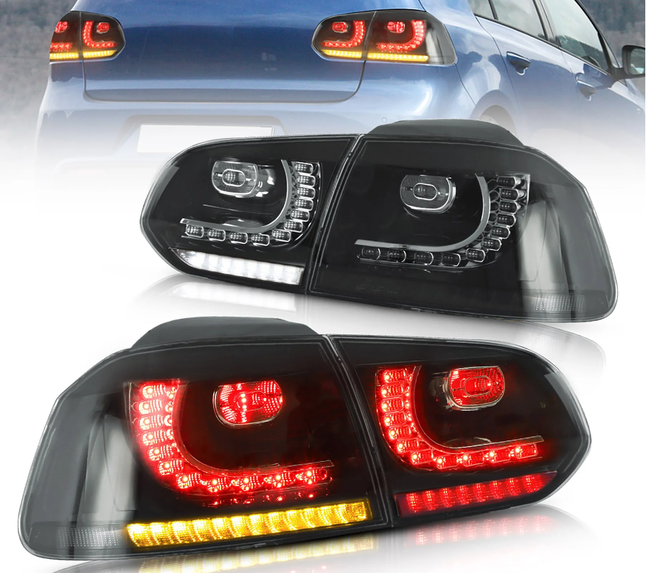 Volkswagen Golf MK6 LED Tailights With Dynamic Indicators (2008-2012)