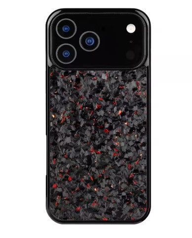 IPhone 17, 17 Pro, 17 Pro Max & 17 Air Forged Carbon + Colour Phone Case - DIVERSION