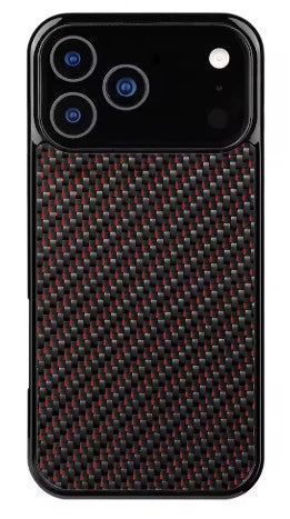 IPhone 17, 17 Pro, 17 Pro Max & 17 Air Twill Carbon + Colour Phone Case - DIVERSION