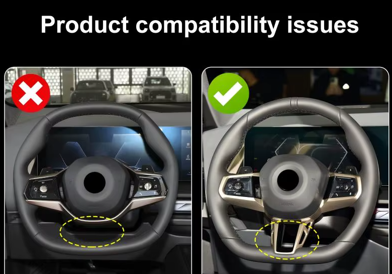 BMW 1 Series F70 Metal Paddle Extensions (2024+)