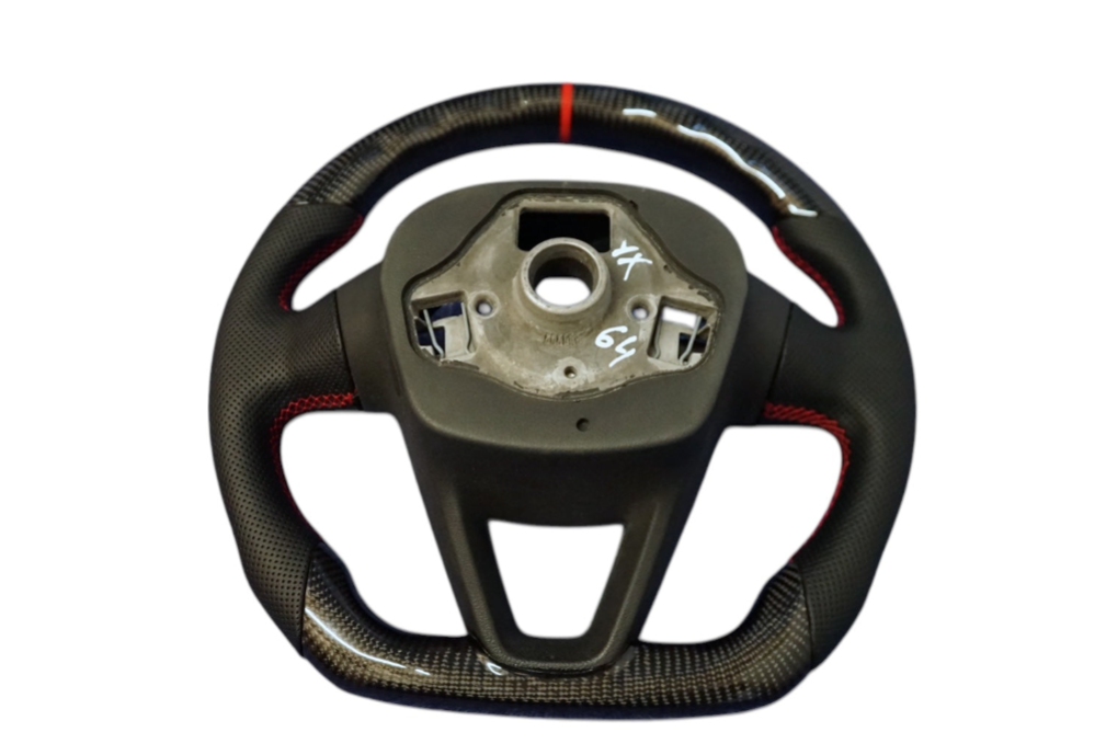 Seat Leon MK3 Carbon Fibre Steering Wheel (2013 - 2021) MANUAL