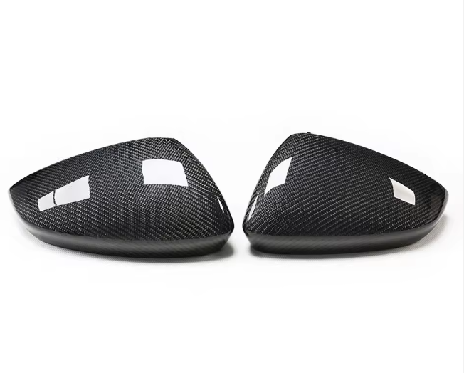 Audi A3 8Y Genuine Carbon Fibre Mirror Covers With Lane Assist (2021+ Models) LHD