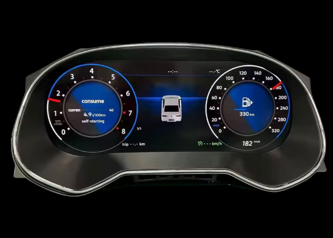 SEAT Leon MK3 (2013-2019) 9" Digital Instrument Cluster – LCD Upgrade