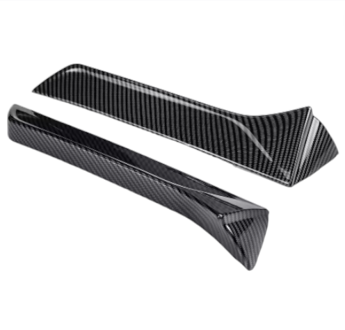 Seat Leon MK3/MK3.5 Gloss Black Side Spoiler Pair (2013-2021)