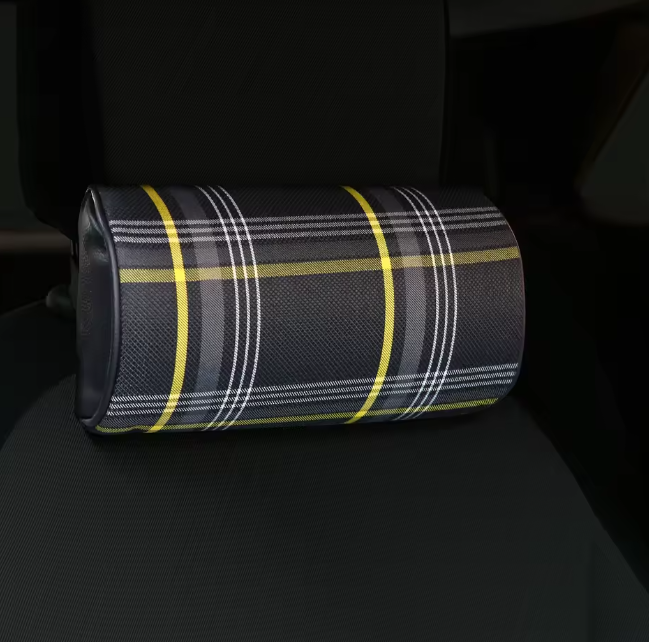 Tartan Seat Neck Rest Pillow (Fits All)
