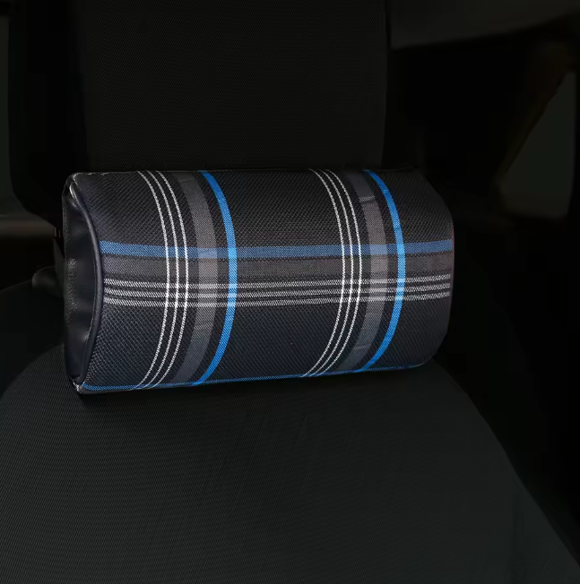 Tartan Seat Neck Rest Pillow (Fits All)