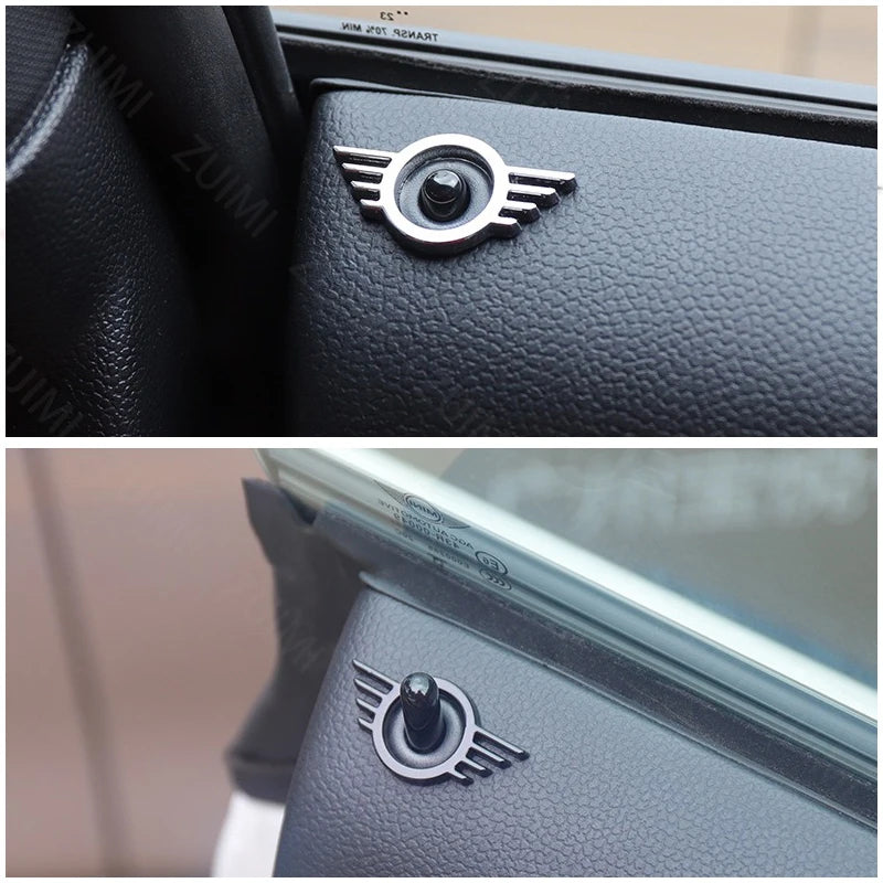 MINI Door Lock Pin Surround Decorative Trim - Cross Compatible