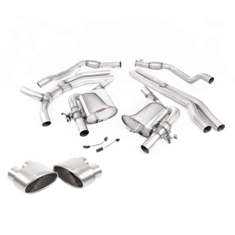 Milltek Audi RS5 (B9.5) 2.9 V6 Turbo Sportback Non-Resonated Cat-Back