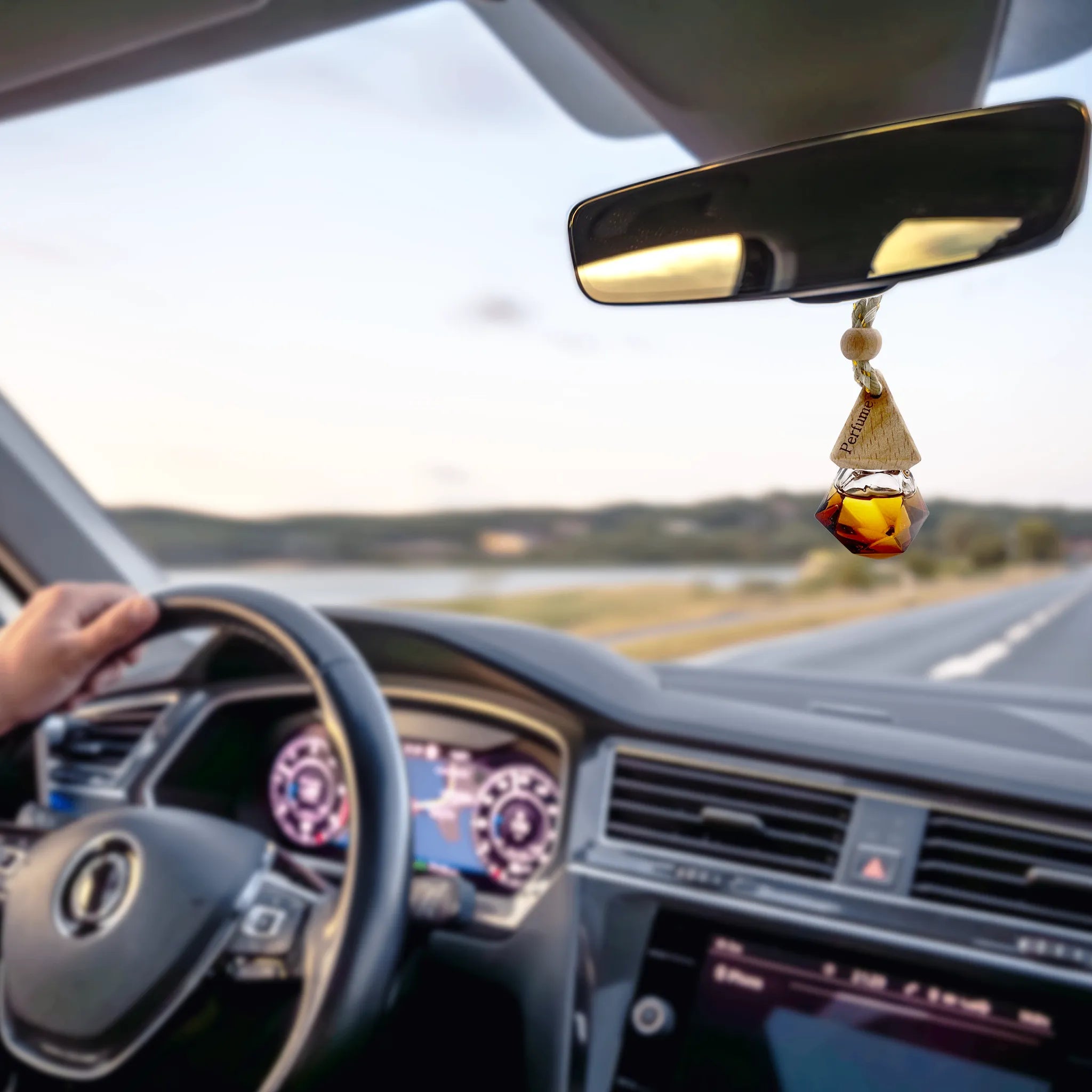 Christmas Cookie Car Air Freshener - Hanging Diffuser for Auto & Home
