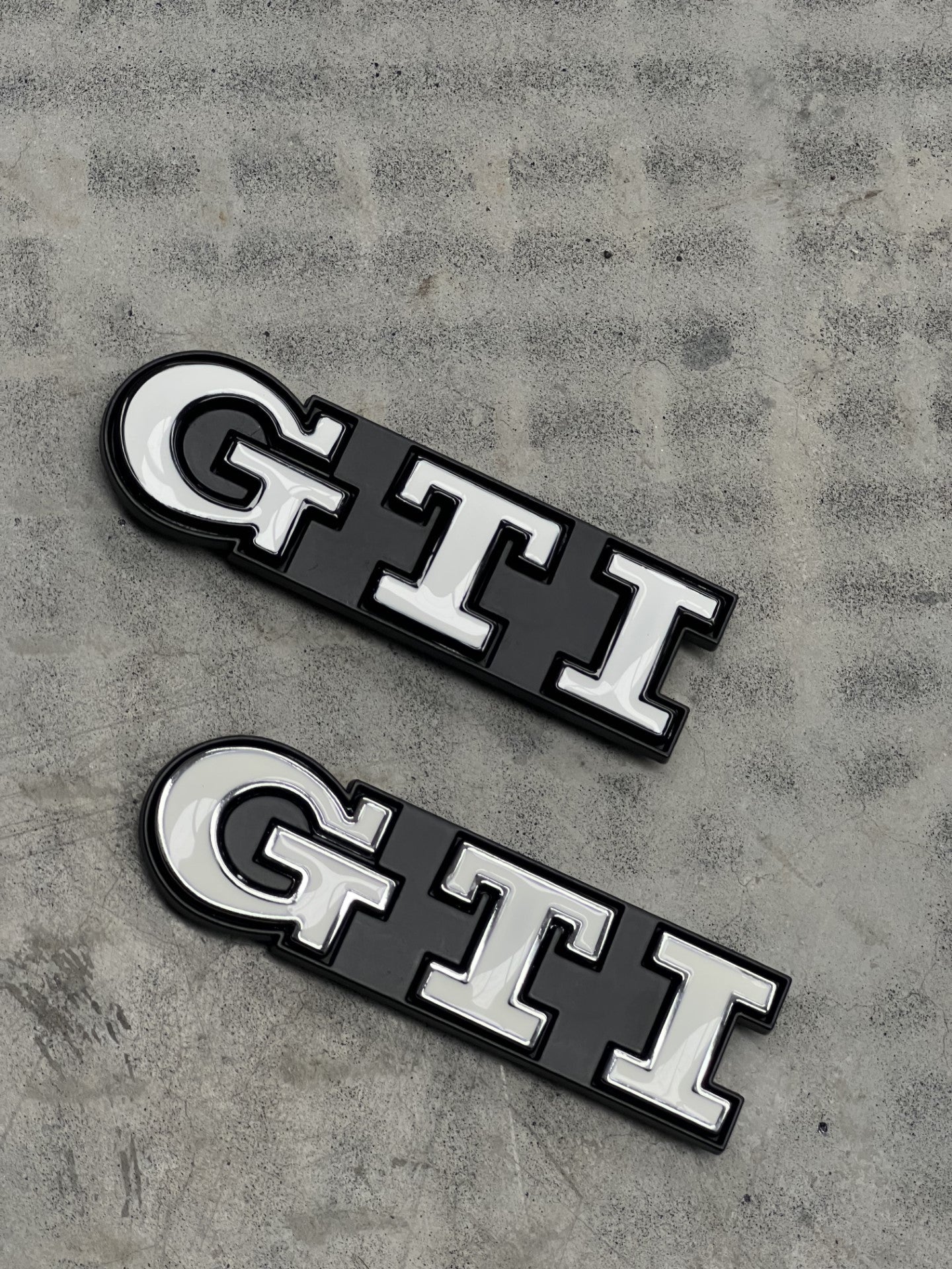 Volkswagen GTI Badges (Front Grille Replacement or Rear Boot Badge)