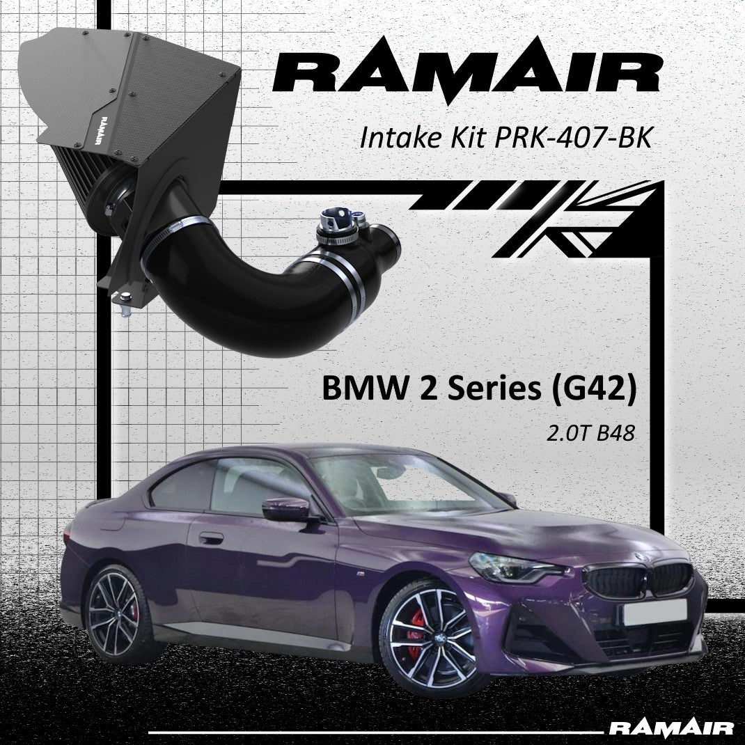 Intake Kit with Carbon Fibre Lid for BMW G Series 2.0 B48